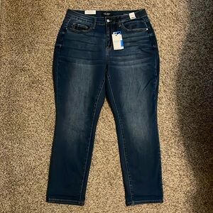 Judy Blue Dark Blue Boyfriend Jeans